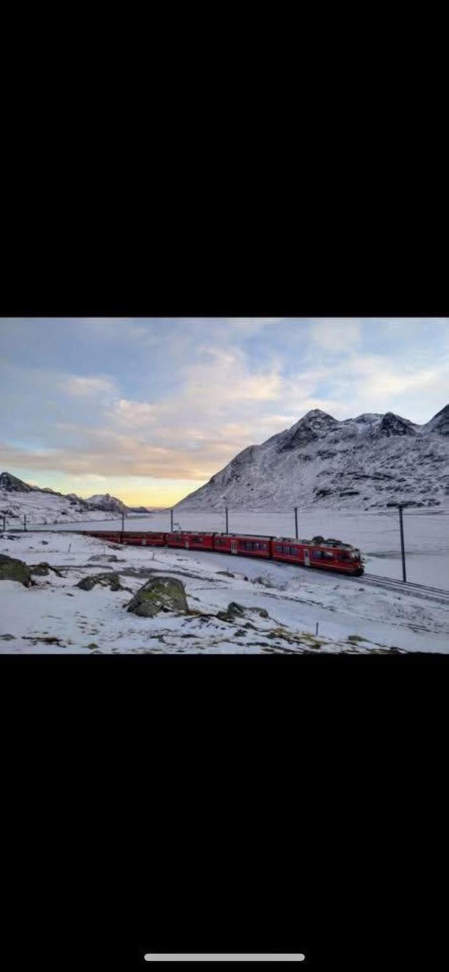 Ca Marasciol A 5 Minuti Dal Trenino Rosso Del Bernina Express Hotel Villa di Tirano Luaran gambar